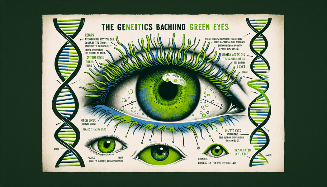 Kulturelle Einflüsse auf die Wahrnehmung - Das Geheimnis Grüner Augen von Genetik bis Gerüchte